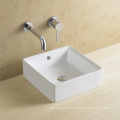 Foshan Bathroom Céramique Ware Top Mount Bathroom Sink